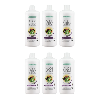 Aloes Żel Do Picia Jagody Acai LR Lifetakt 1000ml Sześciopak 5+1 Aloe Vera