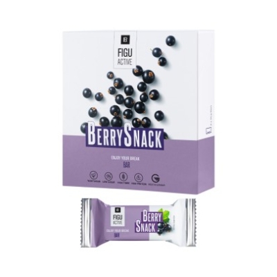 LR FIGUACTIVE Berry Snack Bar - Baton z Czarną Porzeczką i Czekoladą 210g