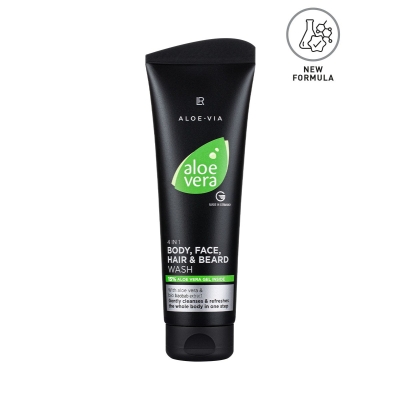 LR Men’s Essentials 4in1 Szampon Do Ciała, Twarzy, Włosów i Brody 250ml