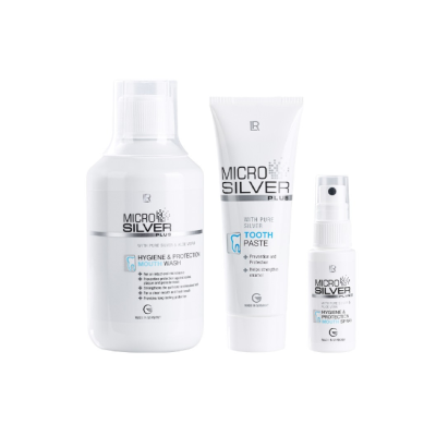 LR MICROSILVER PLUS Zestaw Do Pielęgnacji Zębów