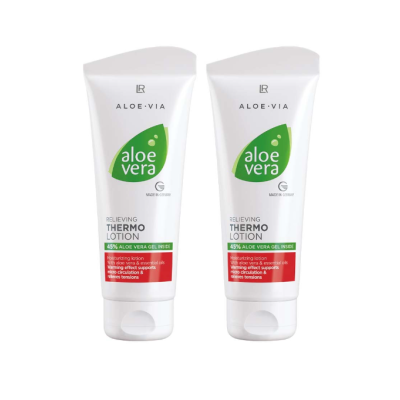 Odprężające, rozgrzewające mleczko Dwupak (2 x 100 ml)