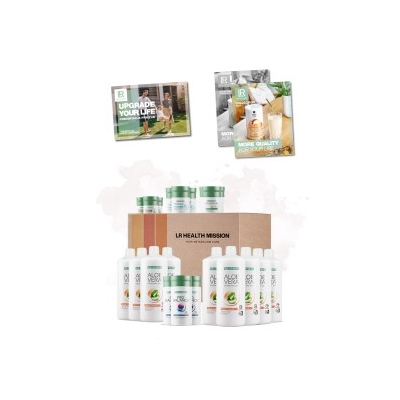LR Zestaw Startowy 3-miesięczny Health Mission z żelem Aloe Vera Peach