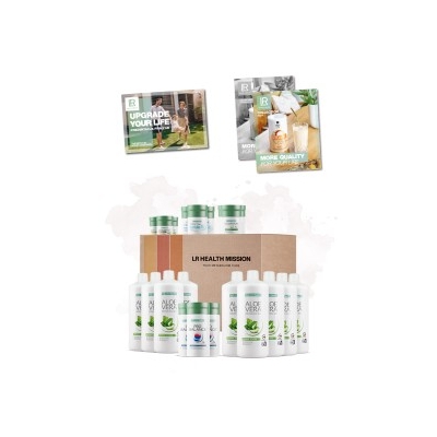 LR Zestaw Startowy 3-miesięczny Health Mission z żelem Aloe Vera Sivera